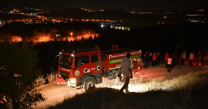 Havai fişek yangına neden oldu