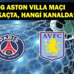 PSG Aston Villa oyunu ne zaman, şimdi ne? PSG Aston Villa Maçı Hangi Kanal? UEFA Şampiyonlar Ligi Bölgesi PSG Aston Villa Maç Personeli Finalleri!