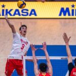 Bir ulusal erkek voleybol takımı Çin'i 3-0 yendi