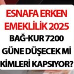 Tüccarlar için Erken Sunum Son Dakika 2025 || Premium çanta-kur günleri düştü, Bagkur 7200 günde düşecek mi? DAK-KUR 7200 Kim kaplar?