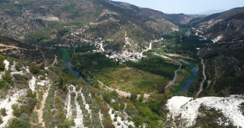 Hatay'ın Gizli Cenneti Aknehir Drone ile görüldü