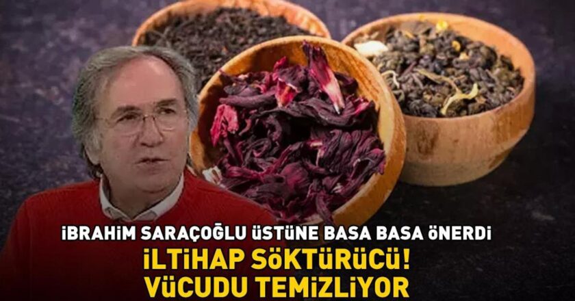 İbrahim Saraçoğlu'dan mucize tedavisi! Enflamasyona karşı etkili! Vücudu temizleyin