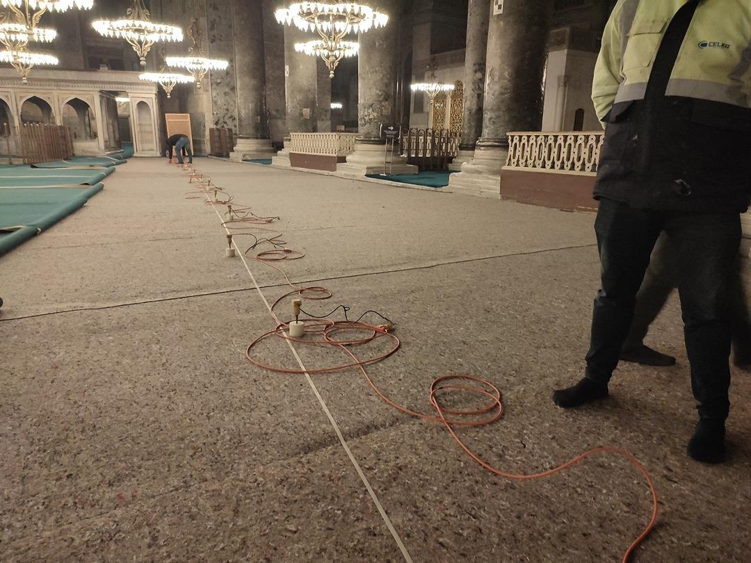 Ayasofya'ya kamyon girdiği iddiası: Bakanlıktan tartışmaya ilişkin fotoğraflı açıklama! 7