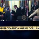 Kim olduğu bir sır! Doktor Mehmet Öz anında müdahale etti: Donald Trump'ın odasındaki panik kameraya yansıdı
